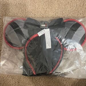 Black and Red Mickey Ears Hat